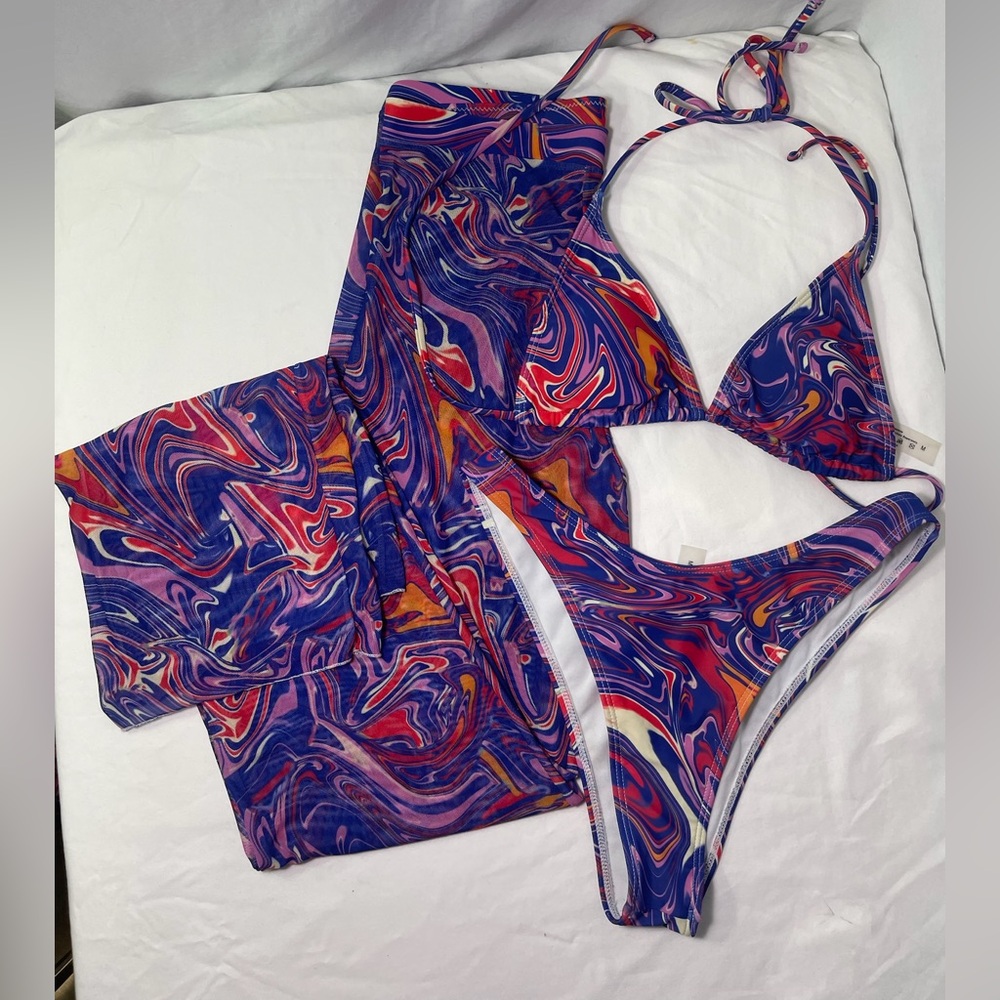 SHEIN Purple Bikini and Pants